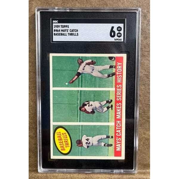 1959 Topps popular Willie Mays