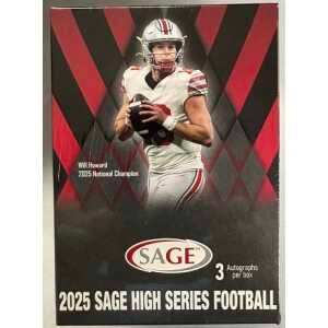 2025 Sage Football High Series Blaster Box