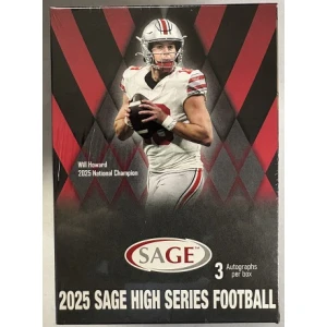 2025 Sage Football High Series Blaster Box