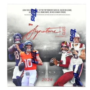 2024 Topps Signature Class Football Mega 20 Box Case
