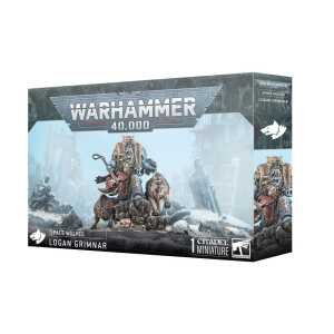 Warhammer 40,000: Space Wolves - Logan Grimnar (Preorder - Ships 7/12/25)