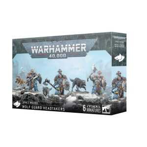Warhammer 40,000: Space Wolves - Wolf Guard Headtakers (Ships 7/12/25)