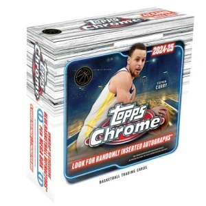 2024/25 Topps Chrome Basketball Mega 20 Box Case