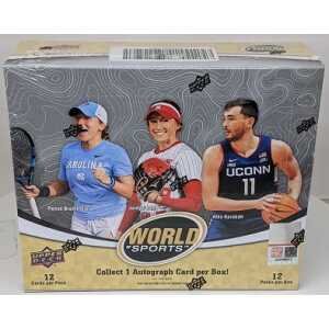 2025 Upper Deck World of Sports Volume 1 MultiSport Hobby Box