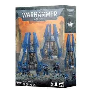 Warhammer 40,000: Space Marines - Drop Pods (Preorder - Ships 7/12/25)