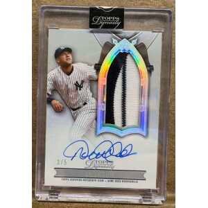 2024 Topps Dynasty Autograph Patches Silver #DAPDJ1 Derek Jeter /5