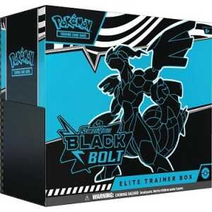 Pokemon Scarlet and Violet Black Bolt Elite Trainer Box - Pre-Order