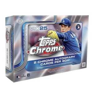 2025 Topps Chrome Baseball Breaker Delight Box