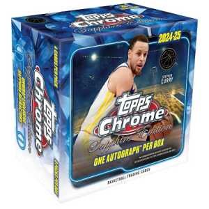 2024/25 Topps Chrome Basketball Sapphire Edition Box