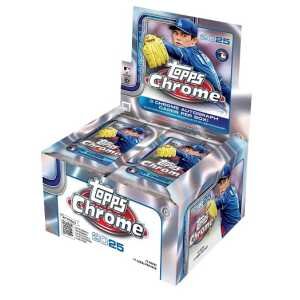 2025 Topps Chrome Baseball Jumbo Box