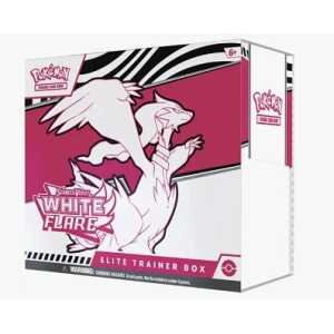 Pokemon Scarlet and Violet White Flare Elite Trainer Box - Pre-Order