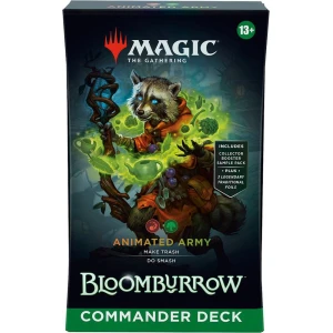Magic the Gathering TCG: Bloomburrow Animated Army Commander Deck
