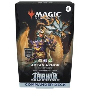 Magic the Gathering TCG: Tarkir Dragonstorm - Abzan Armor Commander Deck