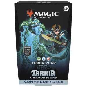 Magic the Gathering TCG: Tarkir Dragonstorm - Temur Roar Commander Deck
