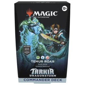 Magic the Gathering TCG: Tarkir Dragonstorm - Temur Roar Commander Deck