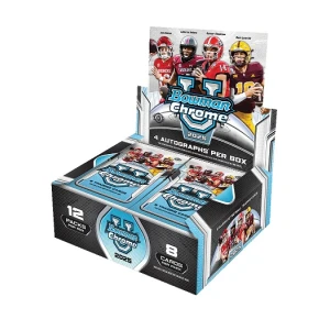 2025 Bowman Chrome University Football Jumbo Box - Pre-Sell