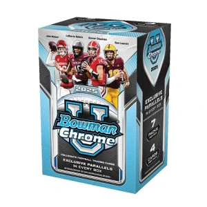 2025 Bowman Chrome University Football Blaster 40 Box Case - Pre-Sell