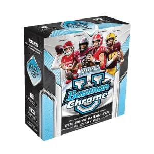 2025 Bowman Chrome University Football Mega Box - Pre-Sell