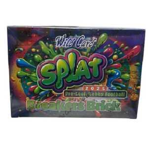 2025 Wild Card Splat Football Breakers Brick Hobby Box