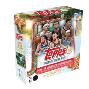 2025/26 Topps Holiday Basketball Mega 20 Box Case