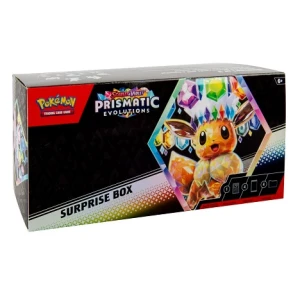 Pokemon Scarlet & Violet Prismatic Evolutions Surprise 6 Box Case