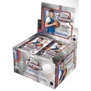 2025/26 Topps Chrome Basketball Jumbo Box - Pre-Sell