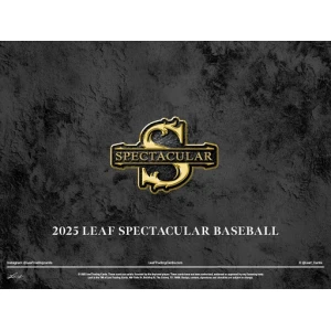 2025 Leaf Spectacular Baseball Box