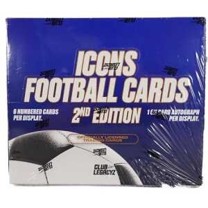 2025 Club Legacyz Icons Soccer Second Edition Hobby Box