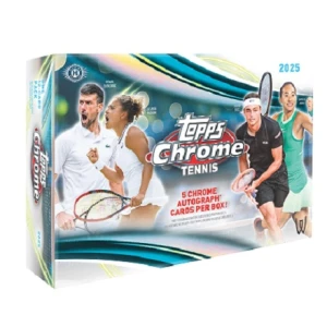 2025 Topps Chrome Tennis Breaker's Delight Box - Pre-Sell