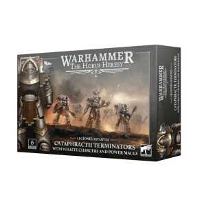 Warhammer, The Horus Heresy: Legiones Astartes - Cataphractii Terminators w/ Volkite Chargers & Power Mauls (Preorder - 2/14)