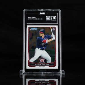 2012 Bowman Chrome Rookie Bryce Harper #214 TAG Gem Mint 10
