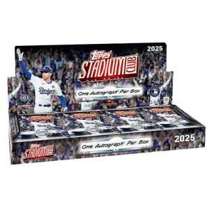 2025 Topps Stadium Club Baseball Hobby Box - Pre-Sale