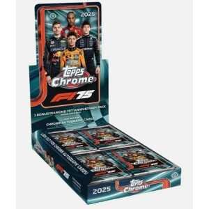 2025 Topps Chrome Formula 1 Racing Hobby Box - Pre Sell