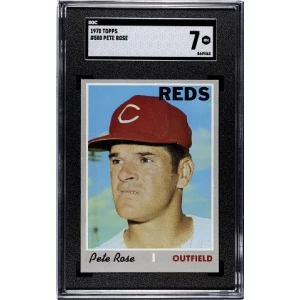 1970 Topps #580 Pete Rose SGC 7