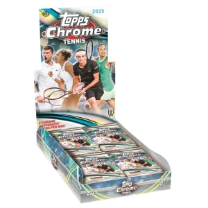 2025 Topps Chrome Tennis Hobby Box - Pre-Sell