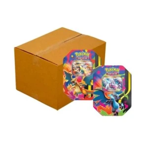 Pokémon: Mega Charizard Tin Case (6ct)