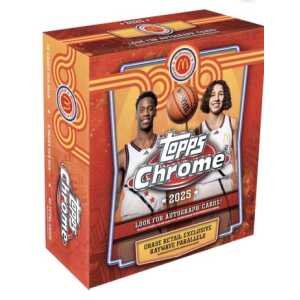 2025 Topps Chrome McDonald's All American Basketball Mega Box - Pre-Sale
