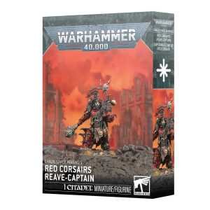 Warhammer 40,000: Chaos Space Marines - Red Corsairs Reave-Captain (Preorder 3/21)